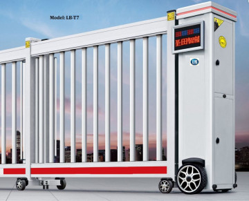 Cổng Xếp Trượt Phân Đoạn Chịu Lực Cao Cho Nhà Máy và Khu Công Nghiệp LB-T7